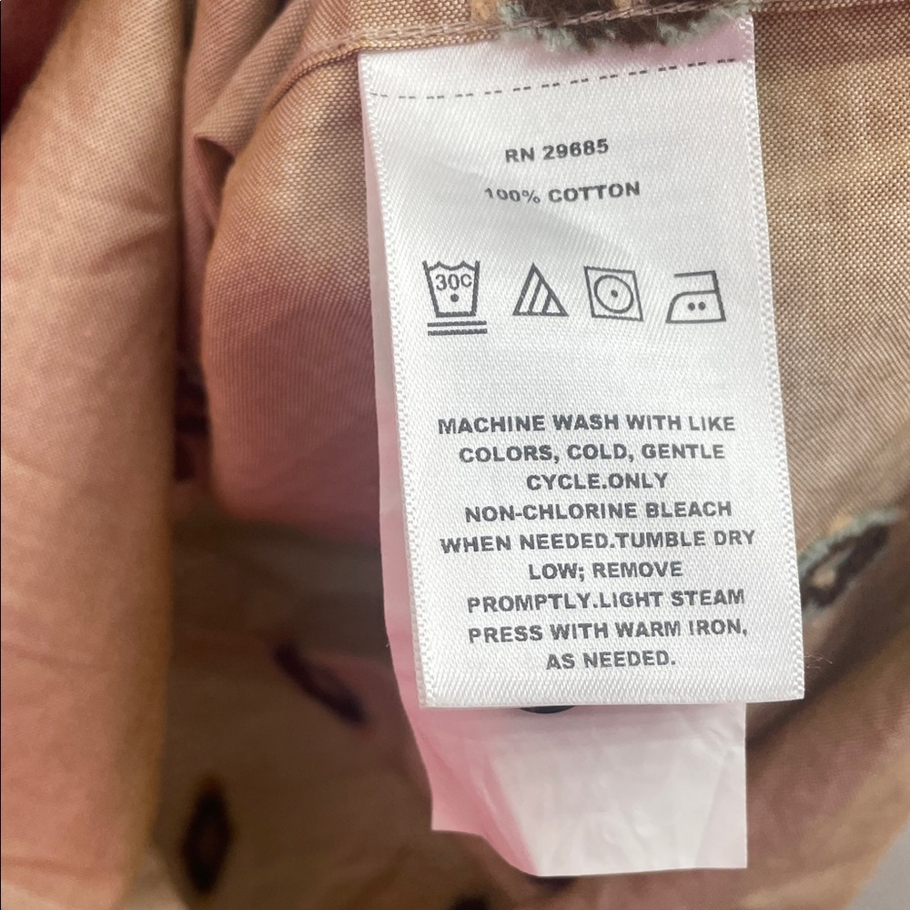 Pendleton Tan Short Sleeve Button Down Shirt NWT - image 6